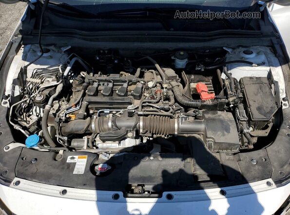 1HGCV1F34MA071872 2021 HONDA ACCORD White Вид задньої частини салону