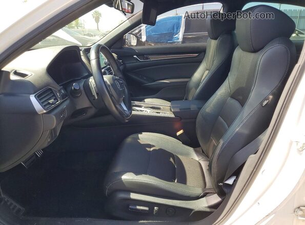 1HGCV1F34MA071872 2021 HONDA ACCORD White Вид салону спереду