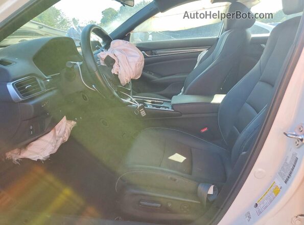 1HGCV1F34NA036668 2022 HONDA ACCORD White წინა სალონის ხედი