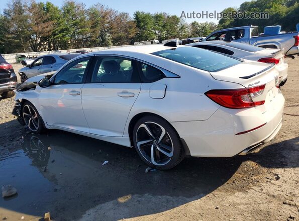 1HGCV1F34NA036668 2022 HONDA ACCORD White უკანა მარცხენა