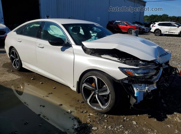 1HGCV1F34NA036668 2022 HONDA ACCORD White წინა მარჯვენა