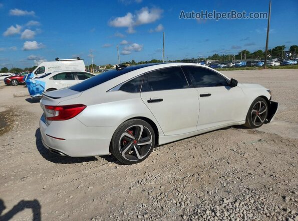 1HGCV1F34NA043541 2022 HONDA ACCORD White Tył prawy