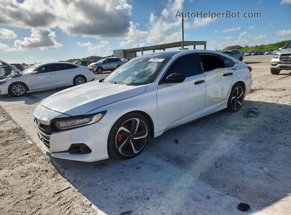 1HGCV1F34NA043541 2022 HONDA ACCORD White 