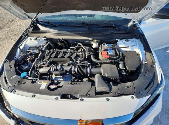 1HGCV1F34NA043541 2022 HONDA ACCORD White Widok wnętrza z tyłu