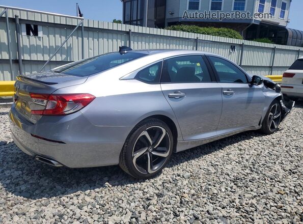 1HGCV1F34NA095803 2022 HONDA ACCORD Gray Задня права чверть