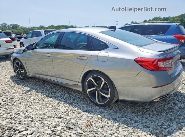 1HGCV1F34NA095803 2022 HONDA ACCORD Gray Задня ліва чверть