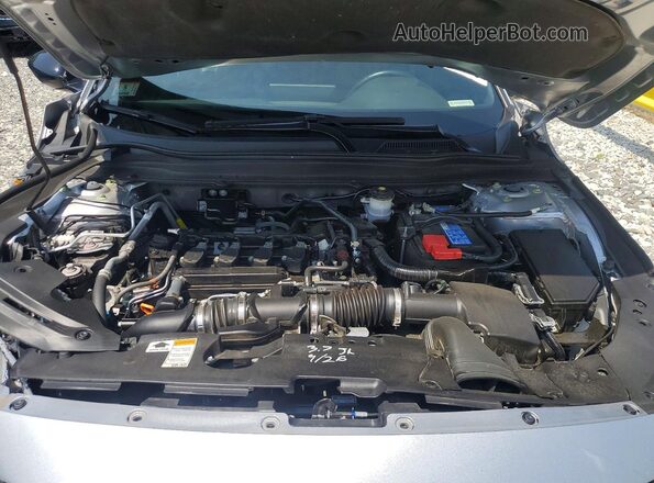 1HGCV1F34NA095803 2022 HONDA ACCORD Gray Вид задньої частини салону