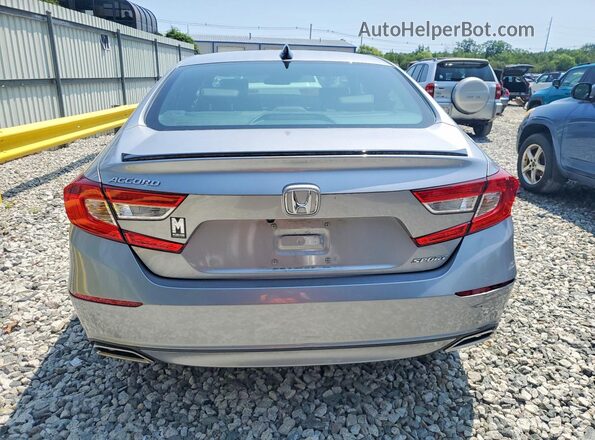 1HGCV1F34NA095803 2022 HONDA ACCORD Gray Вид ззаду