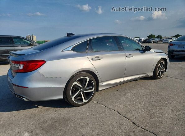 1HGCV1F34NA099611 2022 HONDA ACCORD Silver Rear right