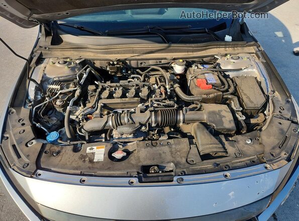 1HGCV1F34NA099611 2022 HONDA ACCORD Silver Rear interior view