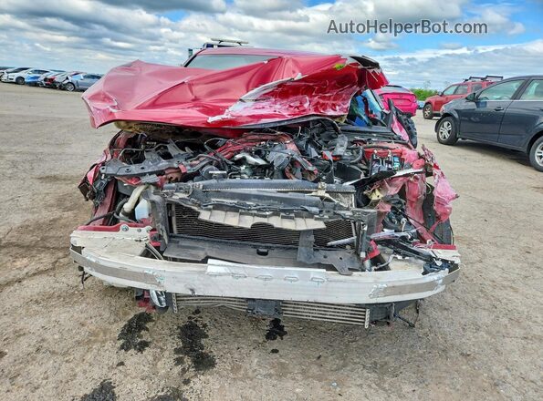 1HGCV1F35JA073626 2018 HONDA ACCORD Red Front view