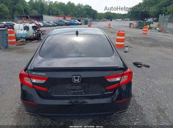 1HGCV1F35JA166386 2018 HONDA ACCORD Black 