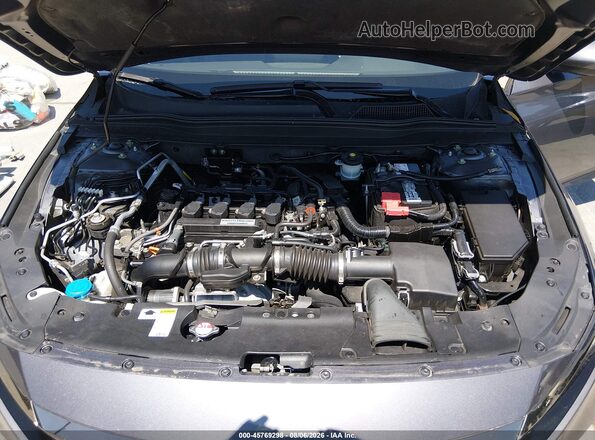 1HGCV1F35JA206563 2018 HONDA ACCORD Gray Widok z tyłu