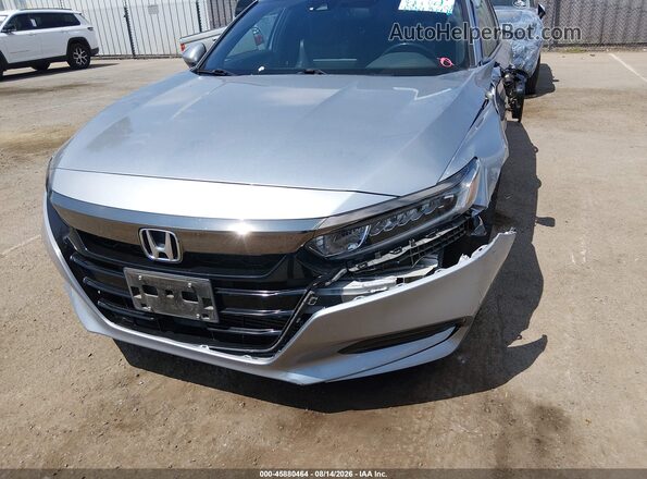 1HGCV1F35KA011340 2019 HONDA ACCORD Серебряный Вид спереди