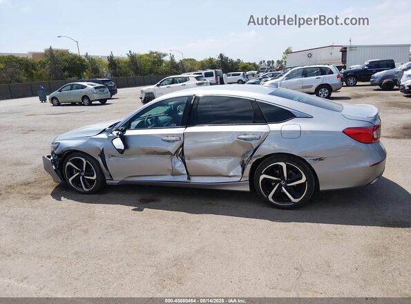 1HGCV1F35KA011340 2019 HONDA ACCORD Серебряный 