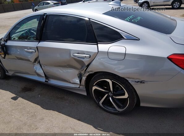 1HGCV1F35KA011340 2019 HONDA ACCORD Серебряный 