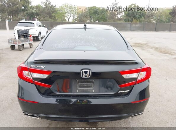 1HGCV1F35KA047710 2019 HONDA ACCORD Black 