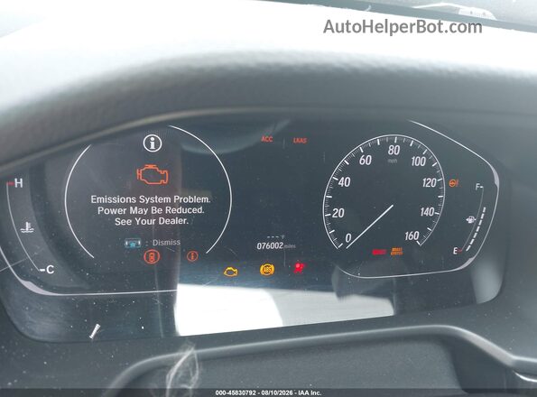 1HGCV1F35KA118291 2019 HONDA ACCORD Silver Vista de los asientos traseros