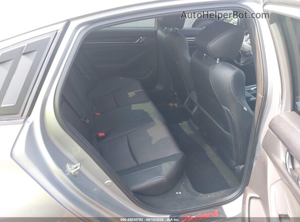 1HGCV1F35KA118291 2019 HONDA ACCORD Silver Vista de la etiqueta del VIN