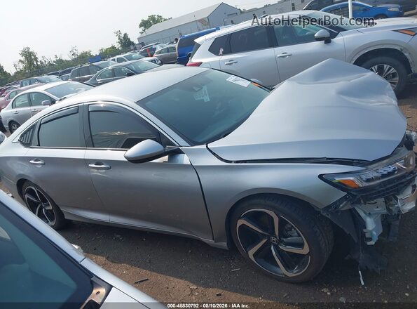 1HGCV1F35KA118291 2019 HONDA ACCORD Silver Vista del cuadro de instrumentos