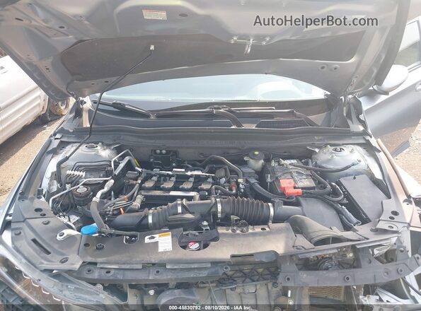 1HGCV1F35KA118291 2019 HONDA ACCORD Silver Vista trasera