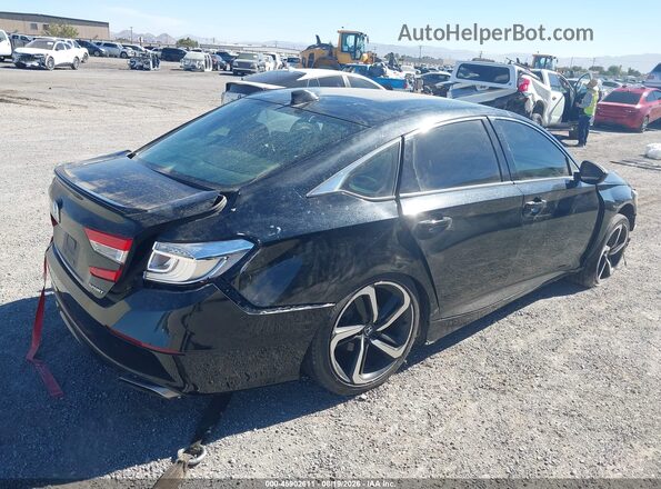 1HGCV1F35KA121871 2019 HONDA ACCORD Black Rear right