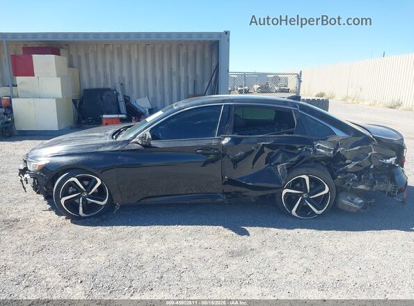 1HGCV1F35KA121871 2019 HONDA ACCORD Black 360 interior view