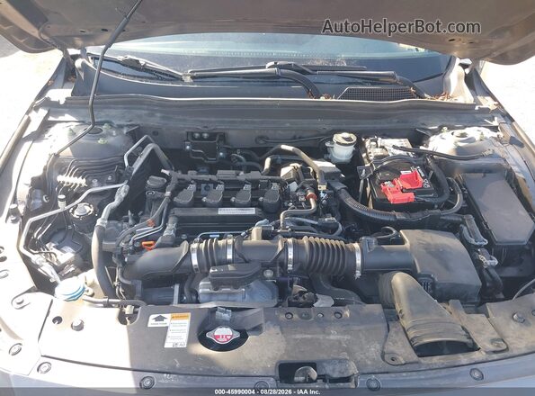 1HGCV1F35KA162887 2019 HONDA ACCORD Gray Вид ззаду
