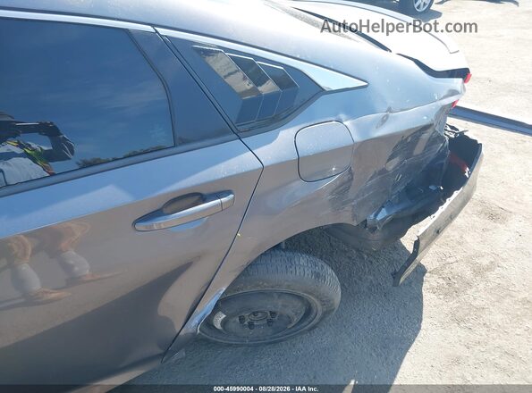 1HGCV1F35KA162887 2019 HONDA ACCORD Gray Вид спереду
