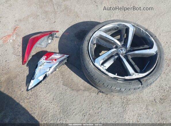 1HGCV1F35KA162887 2019 HONDA ACCORD Gray Вид щитка приладів