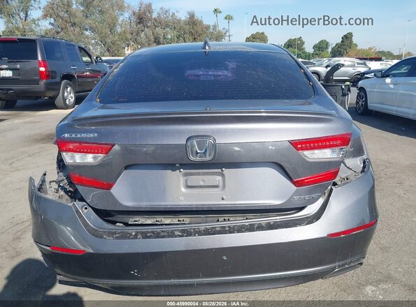 1HGCV1F35KA162887 2019 HONDA ACCORD Gray 