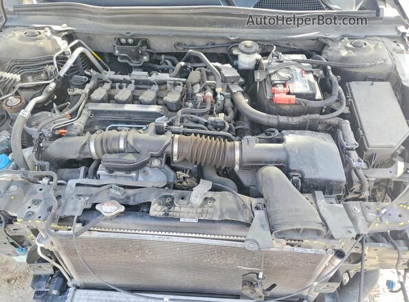 1HGCV1F35KA171279 2019 HONDA ACCORD Black Vista interior trasera