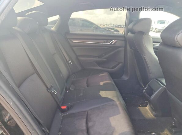 1HGCV1F35KA171279 2019 HONDA ACCORD Black Vista de los asientos traseros