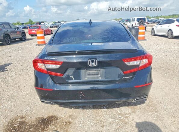 1HGCV1F35KA171279 2019 HONDA ACCORD Black Vista trasera