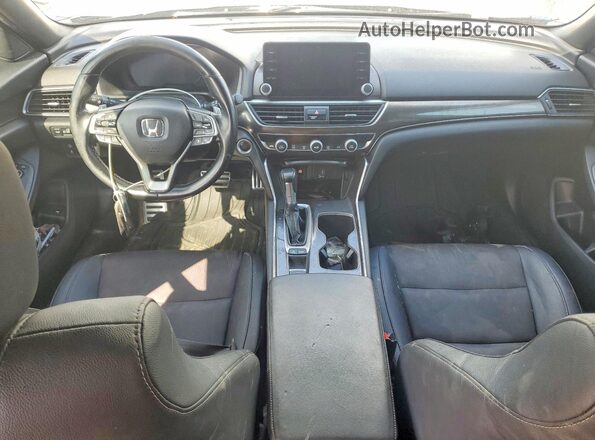 1HGCV1F35KA171279 2019 HONDA ACCORD Black Vista del salpicadero