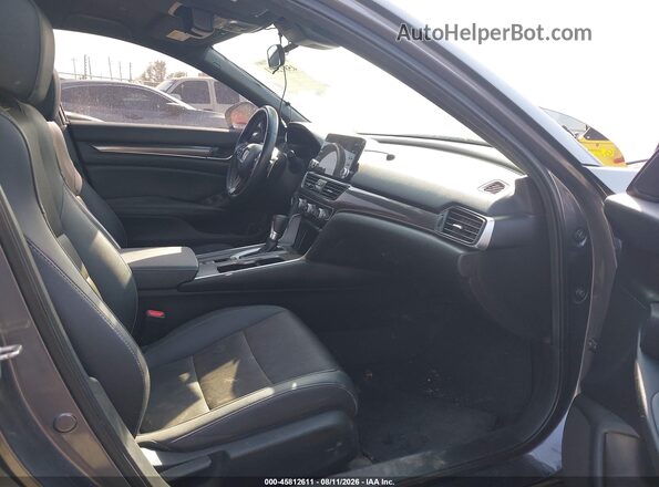 1HGCV1F35LA013333 2020 HONDA ACCORD Gray Vista interior delantera