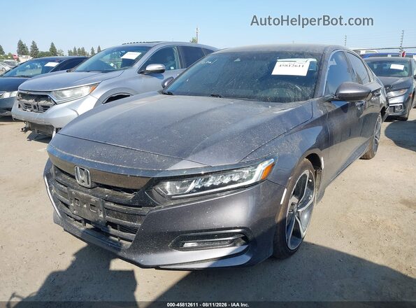1HGCV1F35LA013333 2020 HONDA ACCORD Gray Vista tres cuartos delantera izquierda
