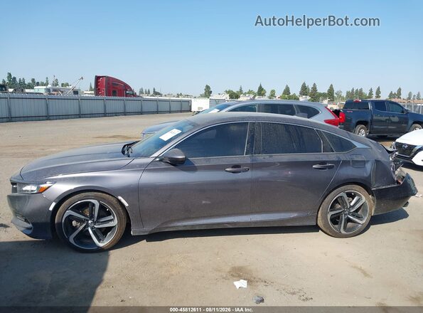 1HGCV1F35LA013333 2020 HONDA ACCORD Gray Vista interior de 360 grados