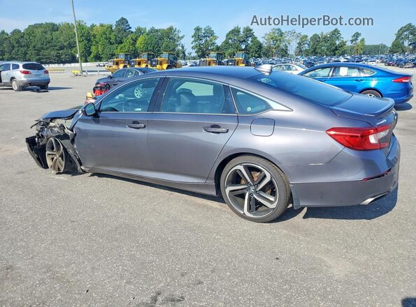 1HGCV1F35LA059261 2020 HONDA ACCORD Серый Задняя левая четверть