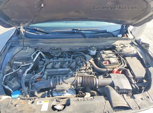 1HGCV1F35LA059261 2020 HONDA ACCORD Серый Вид задней части салона