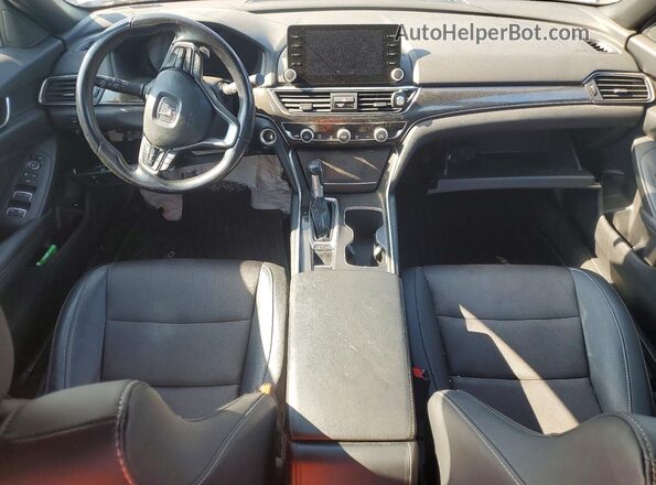 1HGCV1F35LA059261 2020 HONDA ACCORD Серый Вид панели приборов