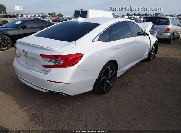 1HGCV1F35LA063228 2020 HONDA ACCORD White Tył prawy
