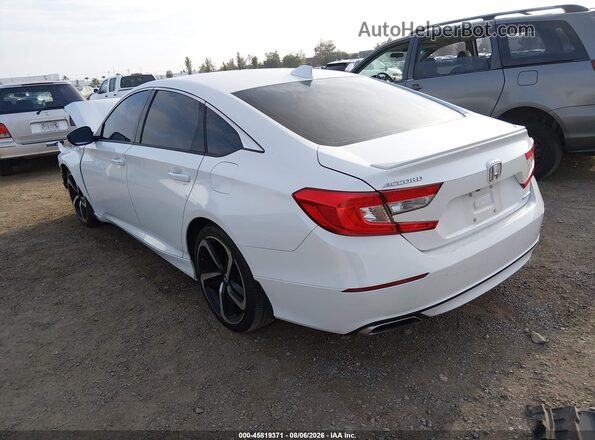 1HGCV1F35LA063228 2020 HONDA ACCORD White Tył lewy