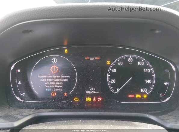 1HGCV1F35LA063228 2020 HONDA ACCORD White Widok tylnych siedzeń