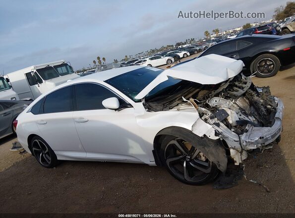 1HGCV1F35LA063228 2020 HONDA ACCORD White Widok wnętrza 360 stopni