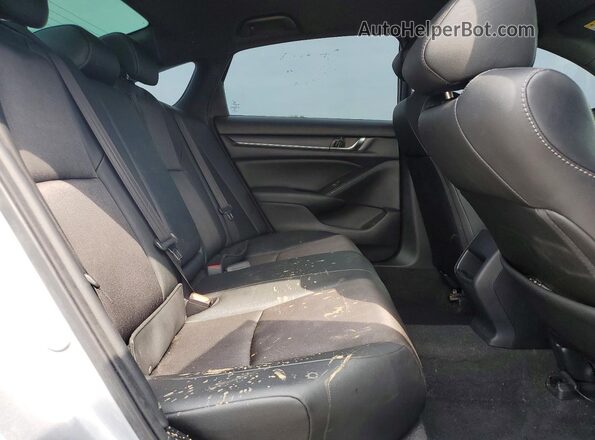 1HGCV1F35LA069630 2020 HONDA ACCORD Серебряный Вид задних сидений