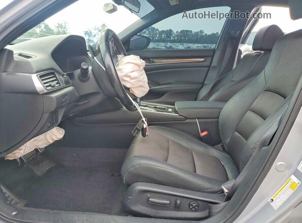 1HGCV1F35LA069630 2020 HONDA ACCORD Серебряный Вид салона спереди