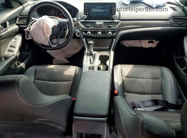 1HGCV1F35LA069630 2020 HONDA ACCORD Серебряный Вид панели приборов
