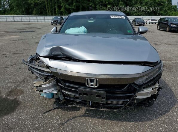 1HGCV1F35LA069630 2020 HONDA ACCORD Серебряный Вид спереди