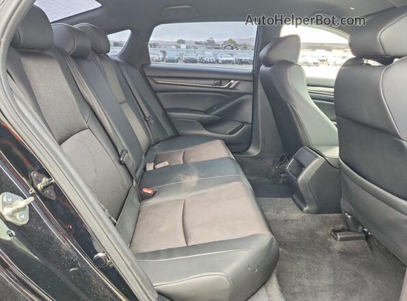 1HGCV1F35LA137652 2020 HONDA ACCORD Black Vista de los asientos traseros